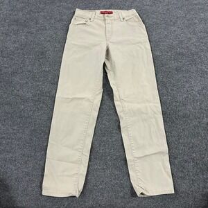 Levi's Jeans Womens Size 6 MIS M Beige 550 Relaxed Fit Tapered Leg Stretch Tan